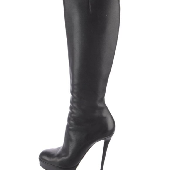 Christian Louboutin Bianca Botta leather platform boot - Picture 9 of 9